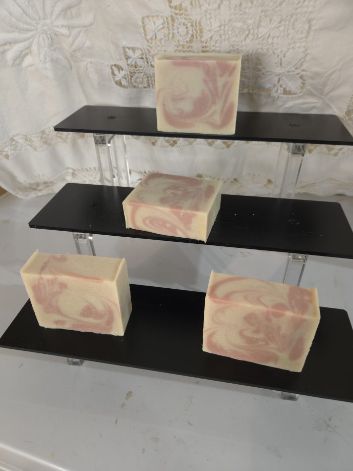 Rosy Oatmeal soap